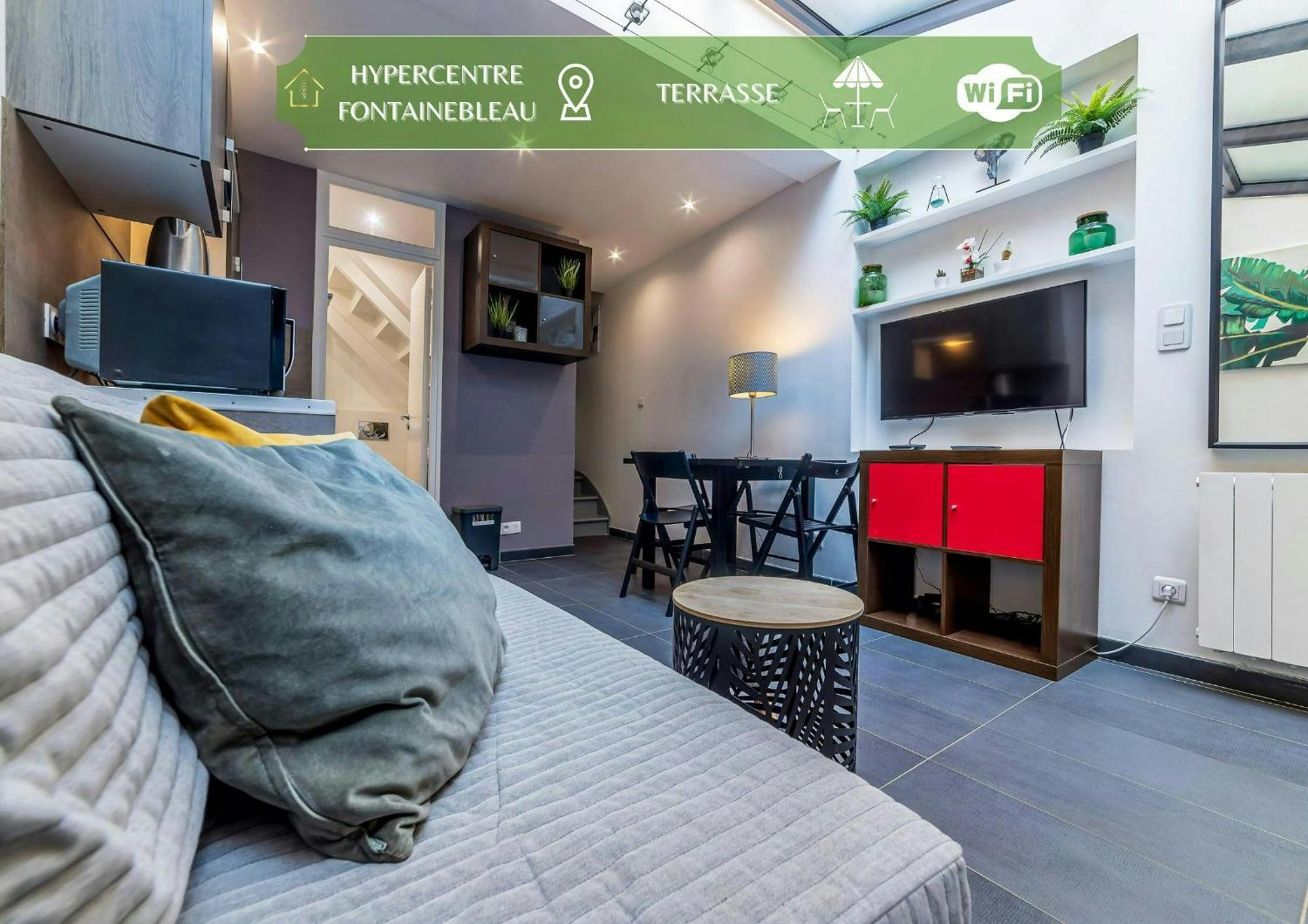 New Hypercenter Apparthotel Sweet Green Фонтенбло Екстер'єр фото